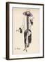 Monkey Fur Coat 1922-null-Framed Art Print