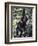 Monkey Hanging from a Tree Branch-Nigel Pavitt-Framed Photographic Print