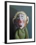 Monkey in Pig Mask, 2005,-Peter Jones-Framed Giclee Print