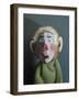 Monkey in Pig Mask, 2005,-Peter Jones-Framed Giclee Print