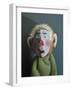 Monkey in Pig Mask, 2005,-Peter Jones-Framed Giclee Print