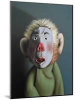 Monkey in Pig Mask, 2005,-Peter Jones-Mounted Giclee Print