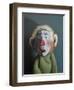 Monkey in Pig Mask, 2005,-Peter Jones-Framed Giclee Print