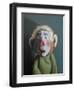 Monkey in Pig Mask, 2005,-Peter Jones-Framed Giclee Print