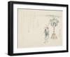 Monkey Leader, C. 1848-Utagawa Hiroshige-Framed Giclee Print