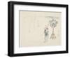 Monkey Leader, C. 1848-Utagawa Hiroshige-Framed Giclee Print