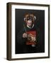 Monkey Painter, 2005,-Peter Jones-Framed Giclee Print