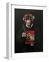 Monkey Painter, 2005,-Peter Jones-Framed Giclee Print