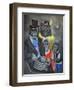 Monkey Portrait-Sue Clyne-Framed Giclee Print