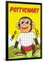 Monkey Potty Chart-Jason Pierce-Framed Art Print