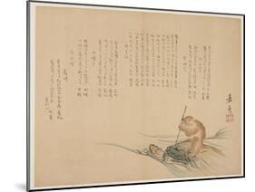 Monkey Riding on a Turtle, C.1818-29-Kagyo-Mounted Giclee Print