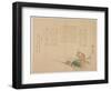 Monkey Riding on a Turtle, C.1818-29-Kagyo-Framed Premium Giclee Print