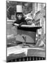 Monkey's at Kilverstone Wildlife Park 1983-Arthur Sidey-Mounted Photographic Print
