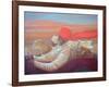 Monkey's Picnic-Lincoln Seligman-Framed Giclee Print