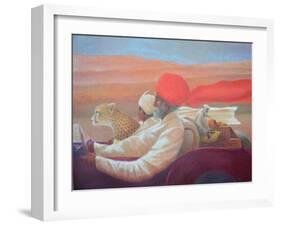 Monkey's Picnic-Lincoln Seligman-Framed Giclee Print