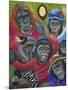 Monkey Selfies-Sue Clyne-Mounted Giclee Print