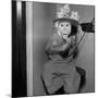 Monkey Talking on the Telephone-Joe Schuppe-Mounted Photographic Print