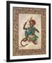 Monkey with Drum-Janet Kruskamp-Framed Art Print