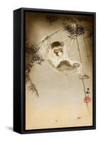 Monkey-Koson Ohara-Framed Stretched Canvas