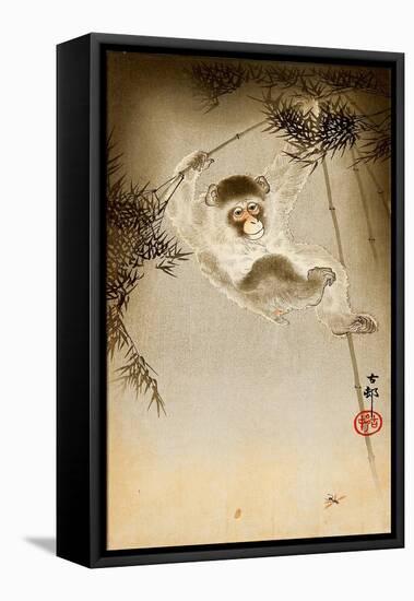 Monkey-Koson Ohara-Framed Stretched Canvas