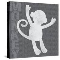 Monkey-Lauren Gibbons-Stretched Canvas
