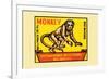 Monkey-null-Framed Art Print