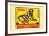 Monkey-null-Framed Art Print