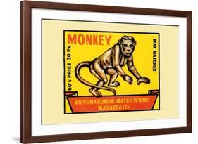 Monkey-null-Framed Premium Giclee Print