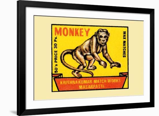 Monkey-null-Framed Premium Giclee Print