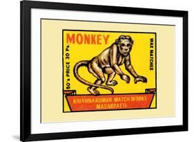 Monkey-null-Framed Premium Giclee Print