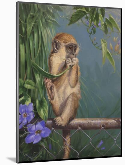 Monkey-Michael Jackson-Mounted Giclee Print