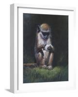 Monkey-Michael Jackson-Framed Giclee Print