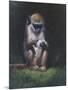 Monkey-Michael Jackson-Mounted Giclee Print