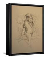 Monkey-Michael Jackson-Framed Stretched Canvas