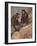 Monkeys, Capuchins, Swan-Cuthbert Swan-Framed Art Print