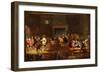 Monkeys in a Tavern (Oil on Panel) (For Detail See 92084)-Ferdinand van Kessel-Framed Giclee Print