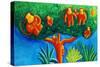 Monkeys in a Tree, 2002-Julie Nicholls-Stretched Canvas
