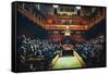 Monkeys In Parliament-null-Framed Stretched Canvas
