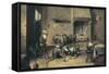 Monkeys in the Kitchen-David Teniers the Younger-Framed Stretched Canvas