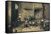 Monkeys in the Kitchen-David Teniers the Younger-Framed Stretched Canvas