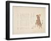 Monkeys, January 1896-Rogetsu Yoshimi-Framed Giclee Print