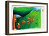 Monkeys Leaving Tree, 2002-Julie Nicholls-Framed Giclee Print