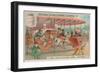 Monkeys on a Carousel Ride-null-Framed Giclee Print