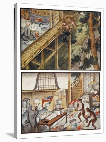 Monkeys Reincarnated-R. Gordon Smith-Stretched Canvas