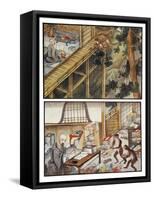 Monkeys Reincarnated-R. Gordon Smith-Framed Stretched Canvas