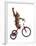 Monkeys Riding Bikes #2-J Hovenstine Studios-Framed Premium Giclee Print
