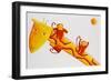 Monkeys Sliding Down Giraffe's Neck, 2002-Julie Nicholls-Framed Premium Giclee Print