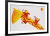 Monkeys Sliding Down Giraffe's Neck, 2002-Julie Nicholls-Framed Giclee Print