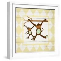 Monkeys-Sylvia Murray-Framed Art Print