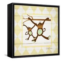 Monkeys-Sylvia Murray-Framed Stretched Canvas